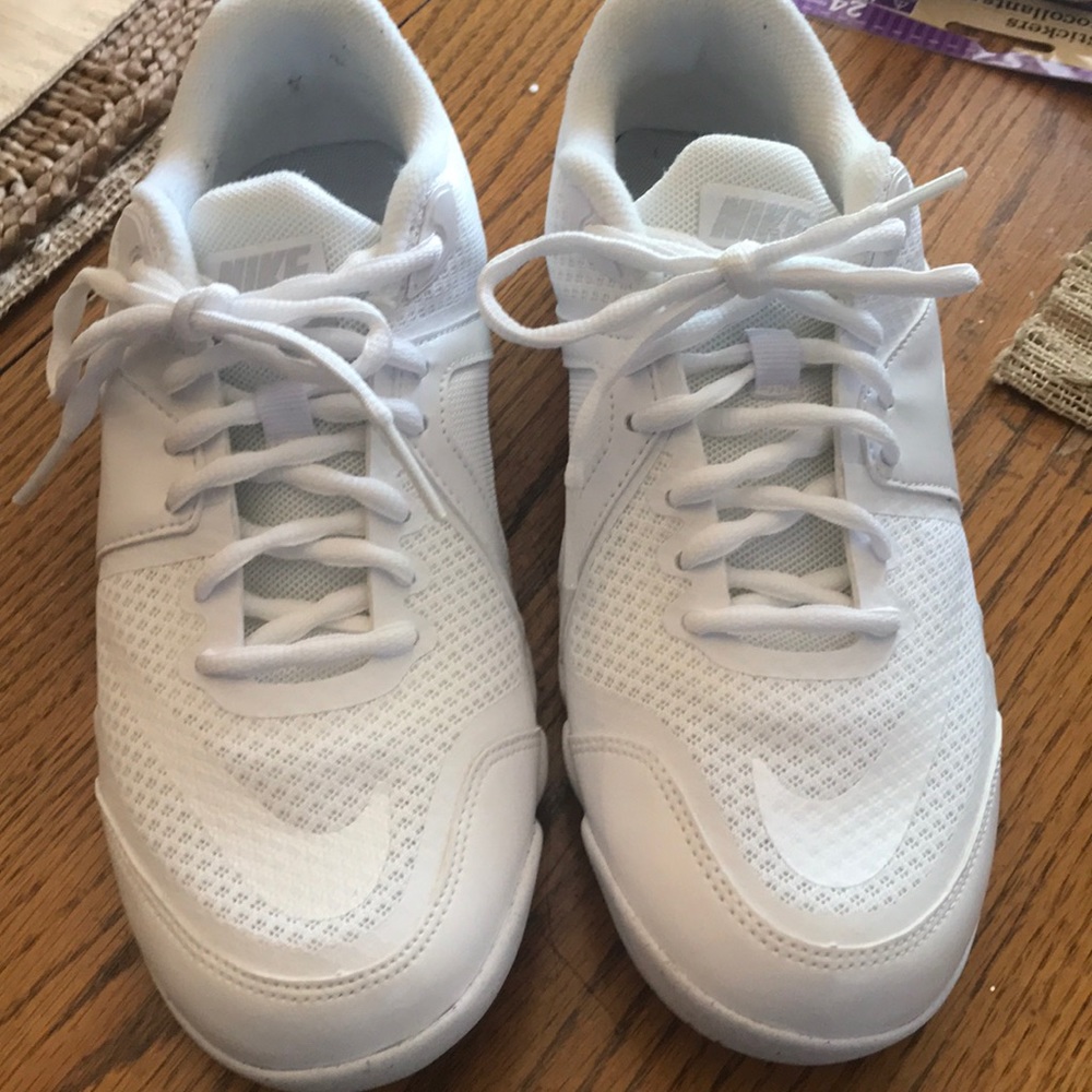 Brand new White Nike Cheer shoes